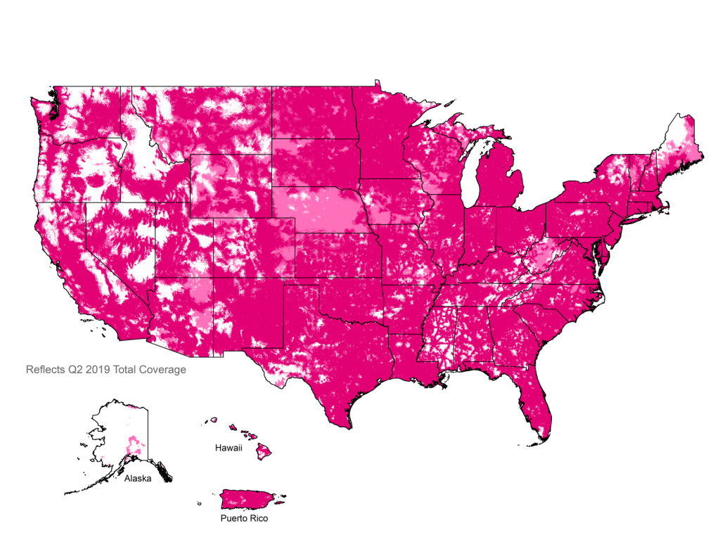 Mapa de cobertura de Metropcs