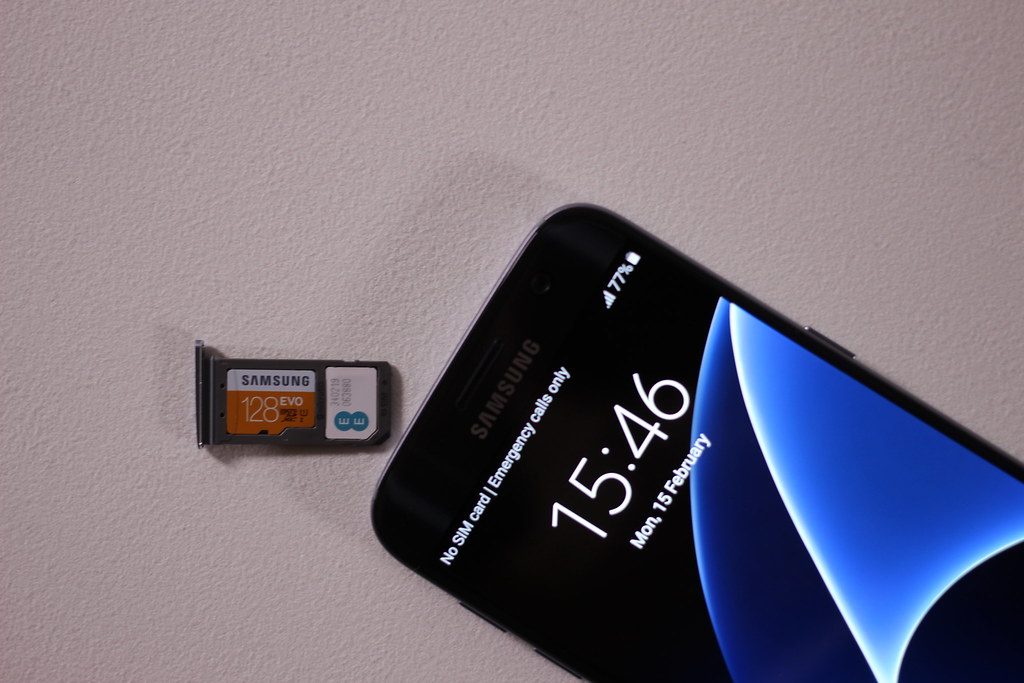   La tarjeta MicroSD de Samsung Galaxy no es impermeable