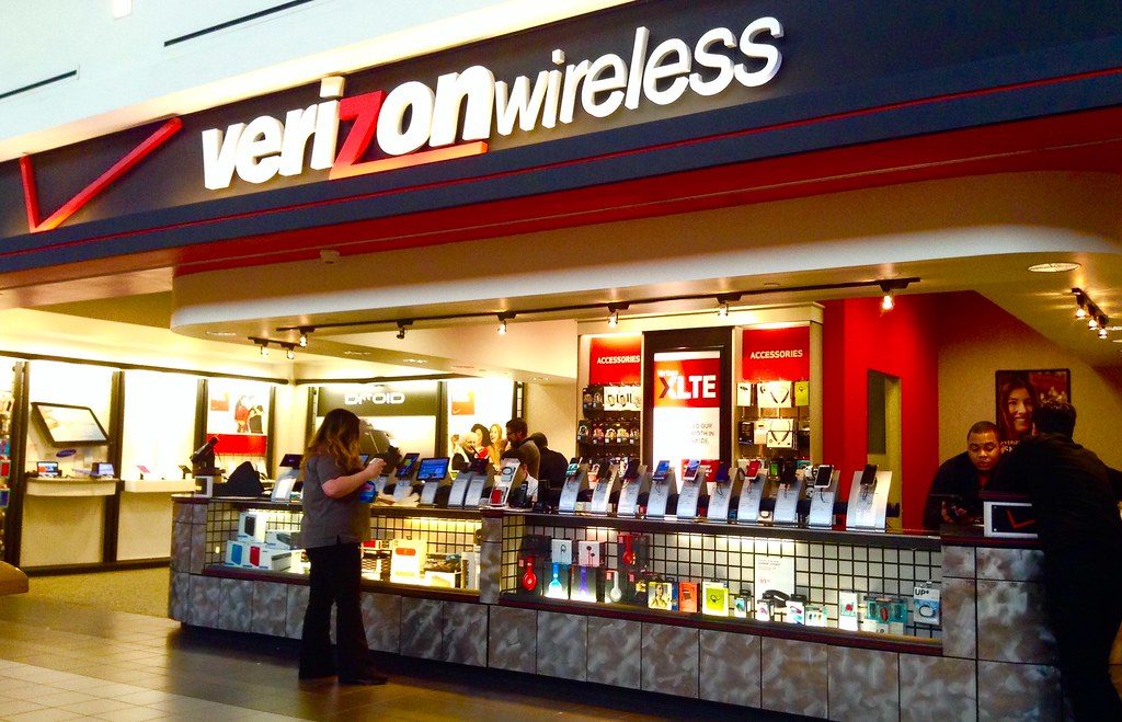 Tienda Verizon para el servicio