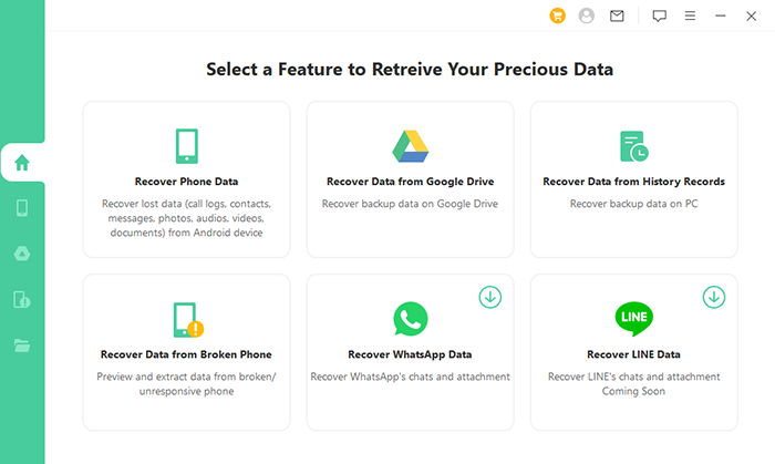 Recuperar datos de Google Backup