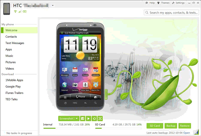 Suite de PC Samsung para Windows como Snappea