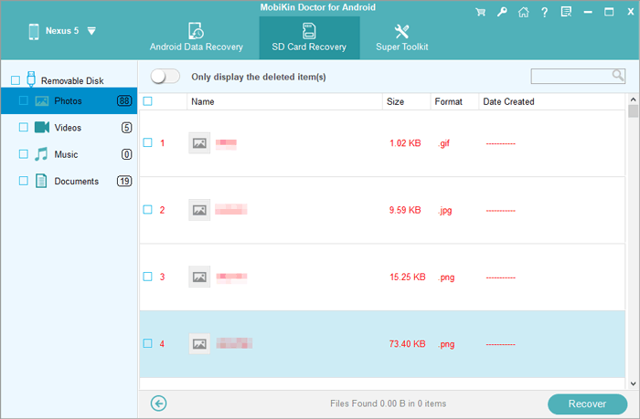 El mejor software de recuperación de tarjetas Samsung SD