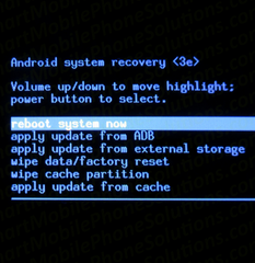 Lleve al teléfono Android en modo de recuperación