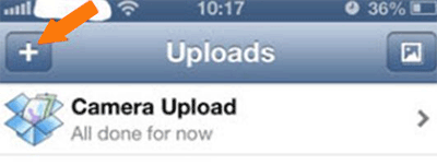 Transferir un álbum de iPhone a PC con Dropbox