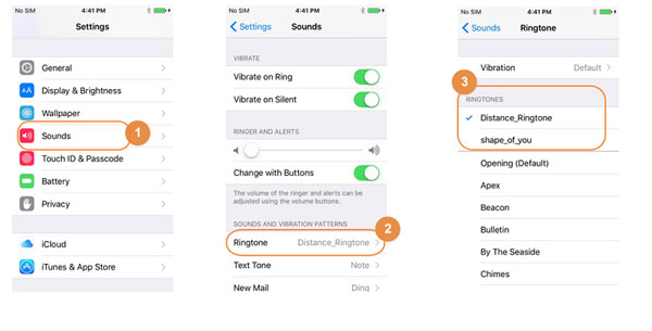 Deshabilitar la vibración para arreglar el iPhone pitidos al azar sin notificación
