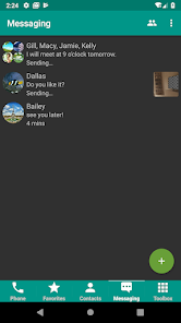 Contactos de DW y teléfono y marcador