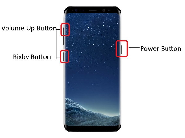  Restablecer una galaxia Samsung con botones