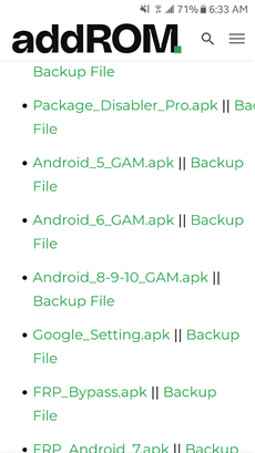 Cómo usar Addrom FRP Bypass