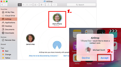 Cómo sincronizar fotos de Mac a iPad con Airdrop