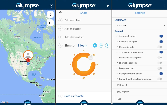 Cómo usar Glympse para rastrear la ubicación del iPhone