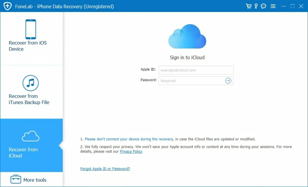 Cómo recuperar mensajes de WhatsApp en iPhone 7 Plus a través de la copia de seguridad de iCloud