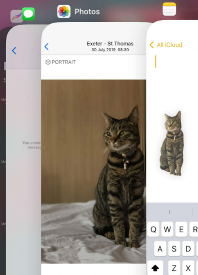 iOS 16/iOS 18 Beta Corte de fotos de beta