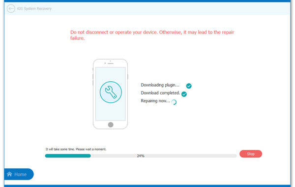 Arreglar iPad o iPhone atascado en zoom con reparación del sistema iOS
