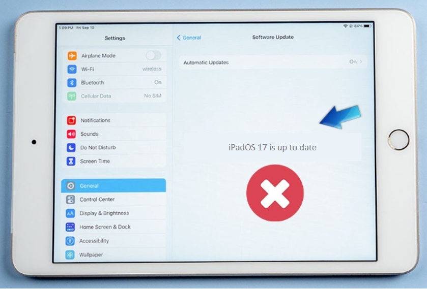 Ipad wont update to ios 17.jpg