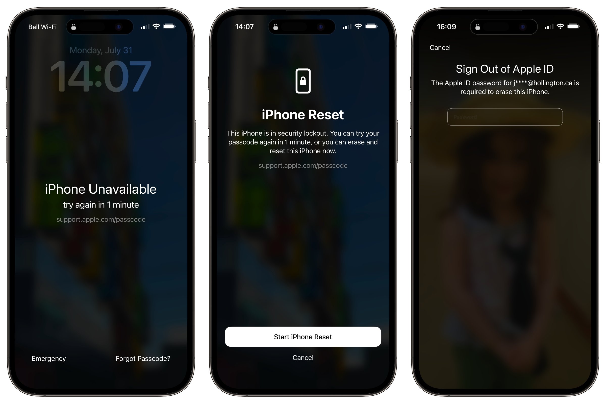 FIJO Temporizador de iPhone no disponible que no caiga con el restablecimiento de iPhone iOS 17