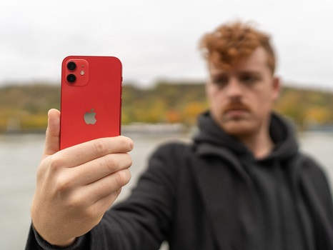 Grabe un video selfie.