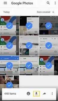 Recuperar a través de fotos de Goggle