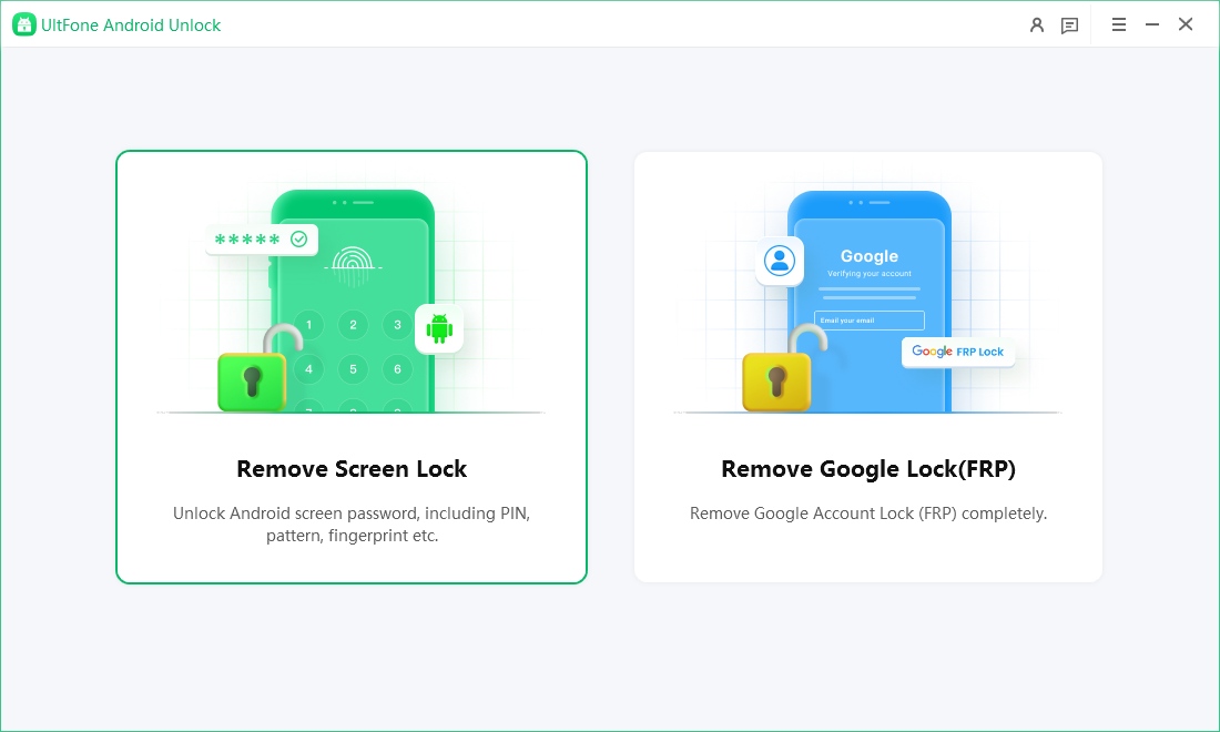 Desbloquee cualquier pantalla de bloqueo en Samsung