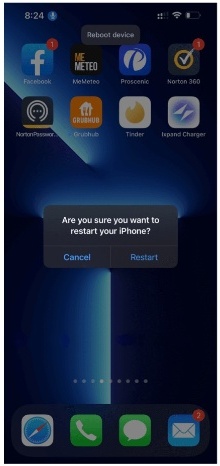 Reiniciar iPhone con AssitivEx 