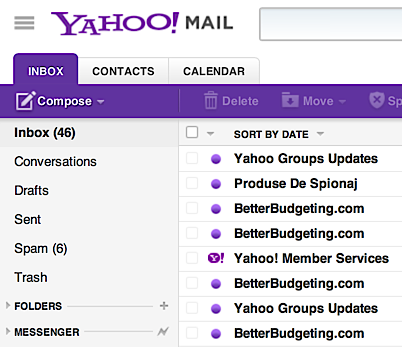 Cómo recuperar correos electrónicos eliminados de Yahoo