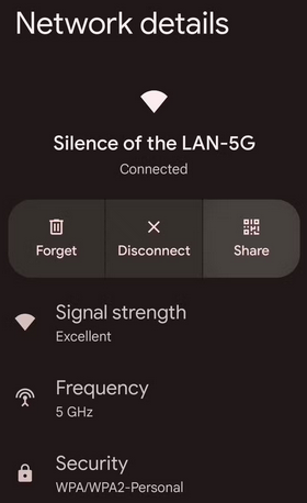 Cómo recuperar la contraseña wifi en Android desde la configuración