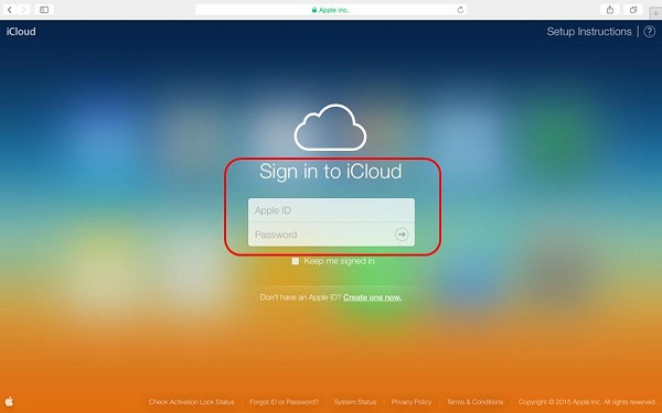 Cómo restaurar los mensajes de texto en iPhone desde iCloud Dot com