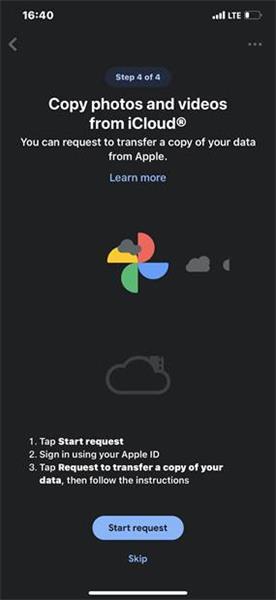 Transferir aplicaciones desde iPhone a Samsung con Android Switch