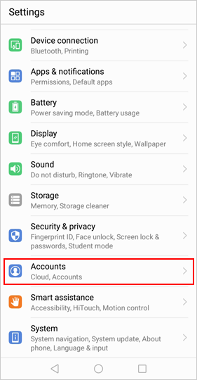 Subir contactos de ZTE a Gmail -2