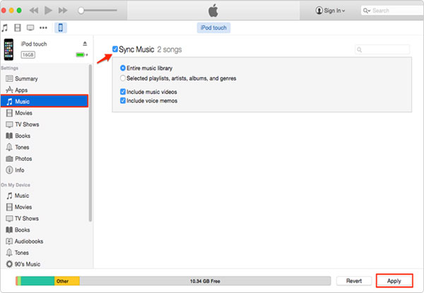 Cómo transferir música de PC a iPad con iTunes