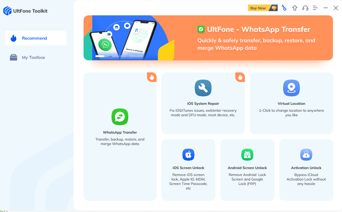 Use Ultfone para solucionar Olvidé mi problema de preguntas de seguridad de ID de Apple