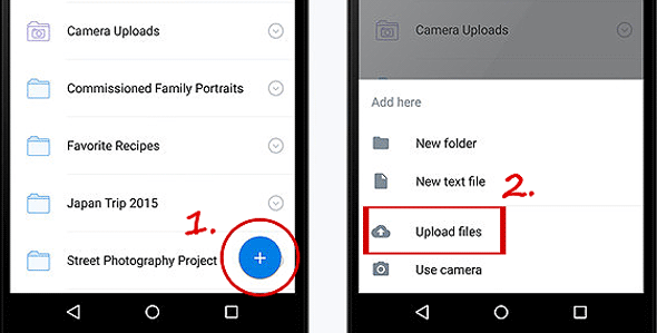 Enviar fotos de Pixel a iPhone con Dropbox