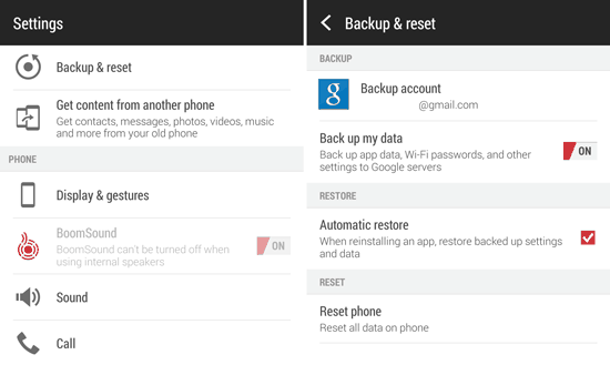 OnePlus a OnePlus Photo Transfer con la cuenta de Google