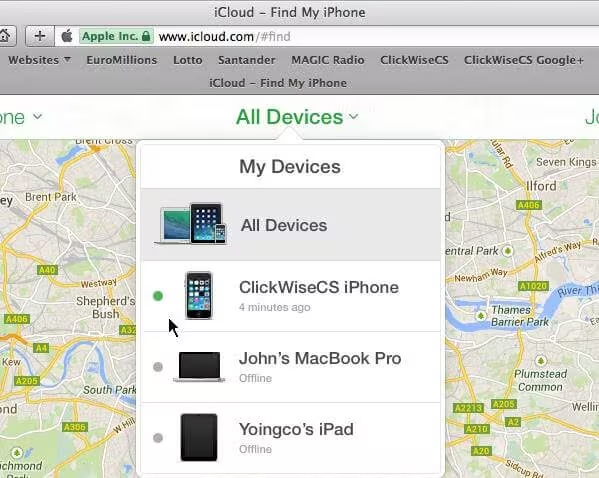 Desbloquee el iPhone 13 con iCloud
