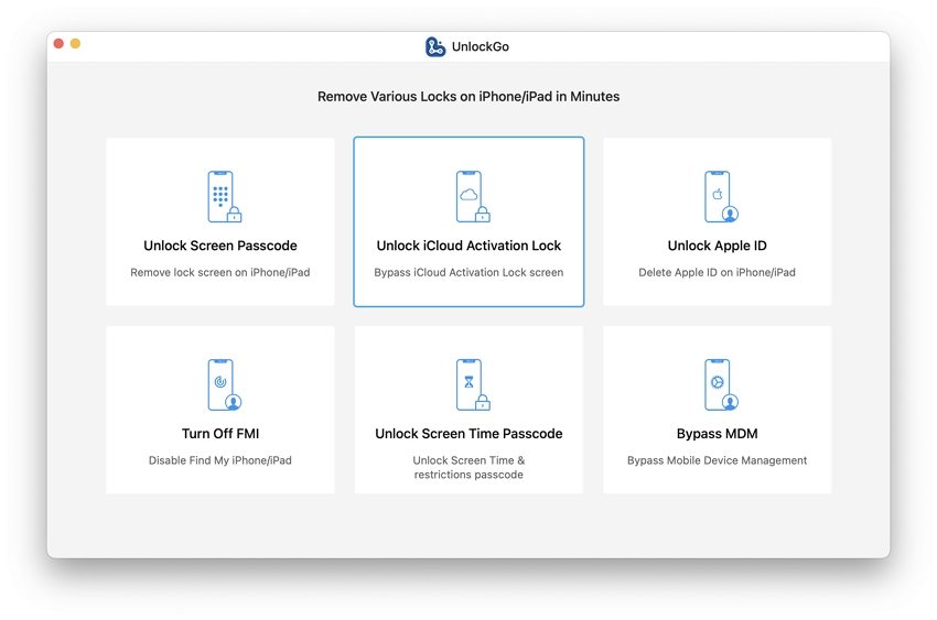 Desbloquee un iPhone bloqueado iCloud con desbloquear