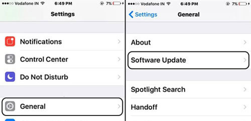 Arreglar la copia de seguridad de iTunes ahora atenuada actualizando iOS