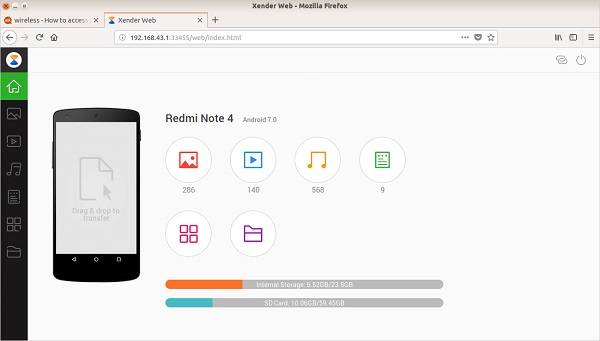 Alternativa a iqoo easyshare como Xender