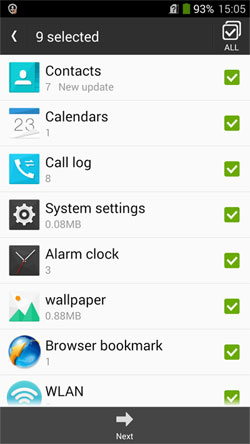 ¿Cómo recupero los mensajes de texto eliminados de mi ZTE con copia de seguridad local?
